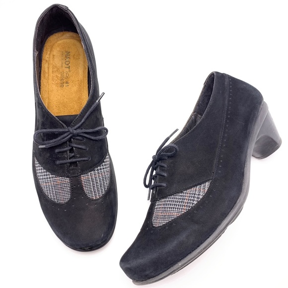 women's no heel oxfords